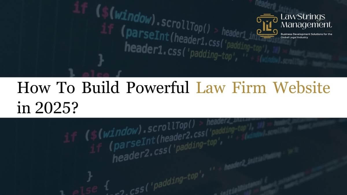 Powerful Legal Firm Website